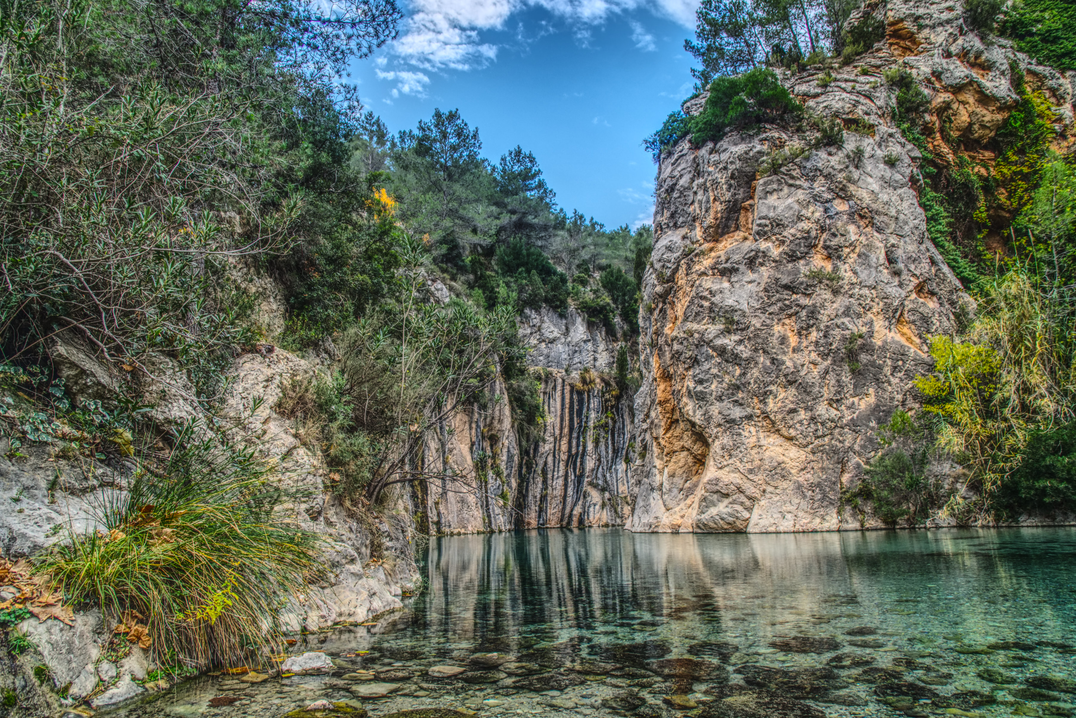 The thermal spring